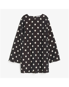 Платье Crinkled, черный H&m