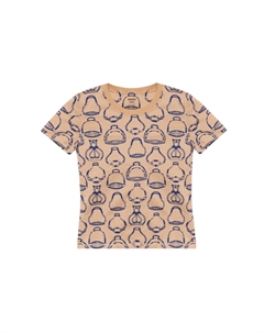 Футболка женская Albino Hermes, бежевый Hermès