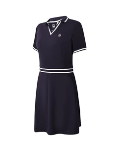 Платье с короткими рукавами женское королевского синего цвета Fila