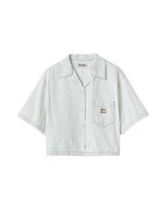 Рубашка женская, белый Miu miu