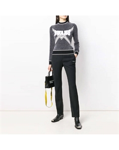 Кофта женская с логотипом, серый Off-white