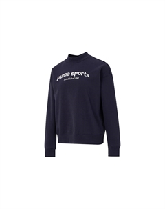 Свитшот женский темно-синий Puma