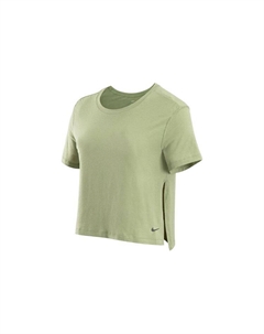 Женский топ Yoga Dri-FIT Оливково-зеленый Nike