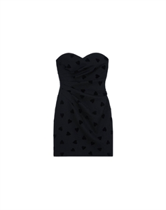 Платье без рукавов женское черное Celine