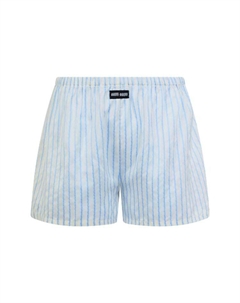 Повседневные шорты женские светло-голубые Miu miu