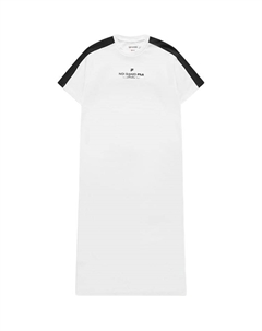 Платье с короткими рукавами женское стандартное белое-WT Fila fusion