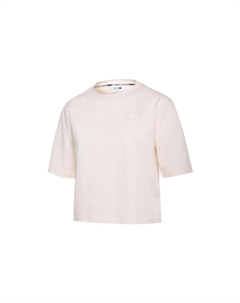 Укороченный топ женский розовый Puma