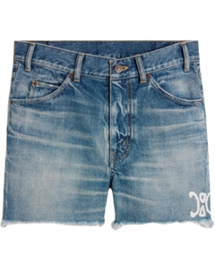 Шорты джинсовые женские, синий Celine