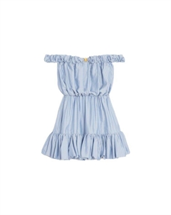 Платье женское без рукавов, синий Celine