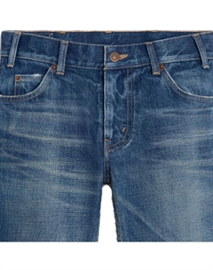 Джинсы-клеш женские, темно-синий Celine