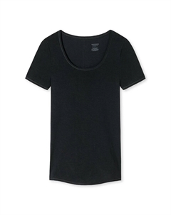 Боди с овальным вырезом горловины, черный Schiesser