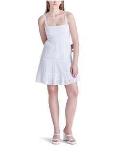 Платье Happy Tiers, цвет Optic White Steve madden