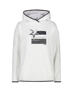 Женская толстовка с капюшоном, белый Cmp