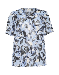 Блузка Celona, синий Kaffe curve