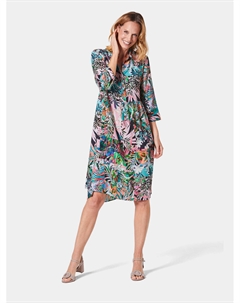 Платье Druck, цвет flamingo/gemustert Goldner