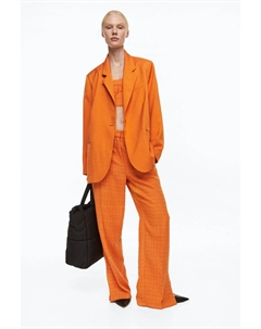 Широкие брюки, оранжевый H&m