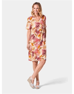 Платье Druck, цвет hagebutte/mandarine/gemustert Goldner