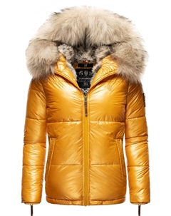 Пуховик Tikunaa, желтый Navahoo