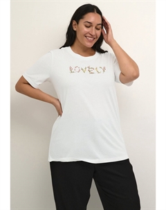 Футболка с принтом FREYA, цвет chalk Kaffe curve