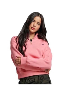 Толстовка Essential Half Zip, розовый Superdry