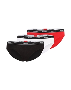 Трусики, цвет Red/Black/White Hugo