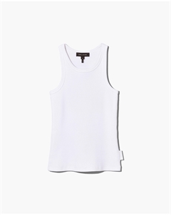 Майка The Icon Rib Tank, белый Marc jacobs