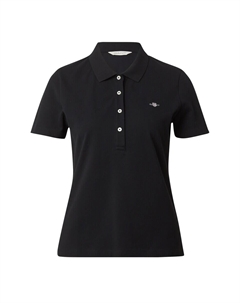 Рубашка поло Shirt, черный Gant