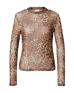 Лонгслив Shirt ALVA, коричневый Jdy