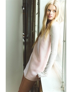 Платье без рукавов с бантом, розовый H&m