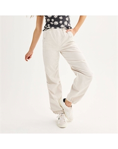 Брюки для бега с парашютом для юниоров с высокой посадкой, цвет Shy Gray So