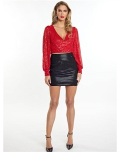 Рубашка с длинным рукавом, красный Faina