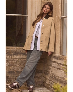 Куртка рабочая с воротником стойкой, нейтральный Next