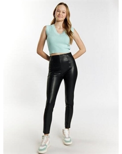 Вязаный жилет-свитер, зеленый Mymo