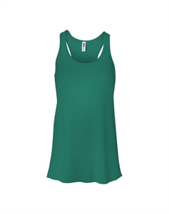 Женская струящаяся майка-борцовка Bella + Canvas, цвет Kelly Bella+canvas