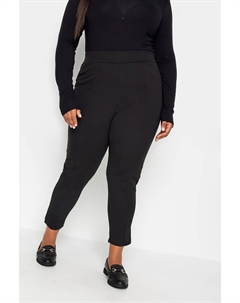 Зауженные брюки стрейч, черный Yours curve
