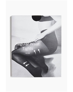 Поддерживающие колготки 40 ден, черный H&m