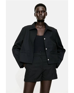 Куртка с воротником, черный H&m