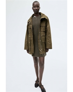 Куртка-Карго свободного кроя, зеленый H&m