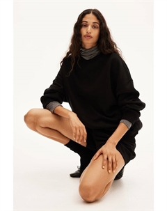 Толстовка оверсайз, черный H&m