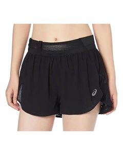 Шорты metarun split шорты, черный Asics