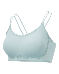 Топ для йоги спортивный бюстгальтер, голубой Li-ning