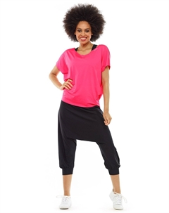 Базовая футболка свободная, фуксия Winshape