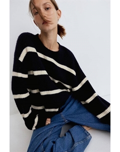 Ребристый свитер, синий H&m