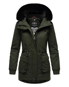 Зимнее пальто олессаа, зеленый Navahoo