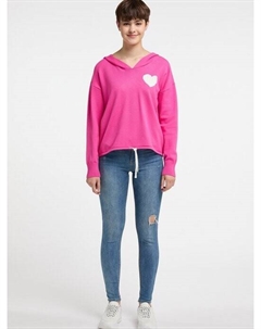 Вязаный свитер, розовый Mymo