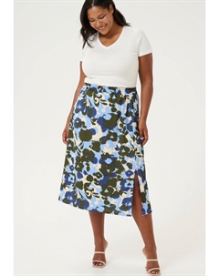 Юбка-трапеция KCGINNY SKIRT, синий Kaffe curve