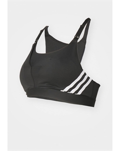 Спортивный бюстгальтер средней поддержки POWERIMPACT LUXE MEDIUM-SUPPORT MATERNITY, черный Adidas