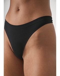 Трусы ONLVICKY SEAMLESS THONG 3 PACK, черный Only