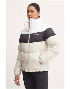 Пуховая куртка Colorblock, бежевый Columbia