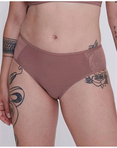 Хипстерские трусики-кюлоты, коричневый Sloggi